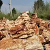 Piedra de Mil Capas, Piedra Única para Paisajismo de Villas de Jardín, Piedra de Rocalla Grande, Bonsái, Bloque Transportable a Mano, Piedra de Paisaje de Mil Capas Verde-Gris