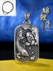 Plata de ley 999 estilo moda nacional colgante de pez joyería colgante de plata de ley para hombres y mujeres regalo