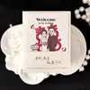 Caja de dulces para boda tarjeta de boda avanzada caja de dulces creativa tocadiscos pequeño fresco tipo ins caja de regalo para mano