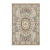 Tapete persa estilo vintage para sala de estar, quarto, varanda, cabeceira da cama, hall de entrada; tapete de chão à prova de poeira, resistente à sujeira, resistente ao desgaste, antiderrapante