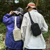 Bolsa Transversal Esportiva Tendência, Bolsa de Ombro Moda Verão, Bolsa de Peito Casual Ru Ying, Bolsa para Celular, Bolsa de Peito Leve para Casal