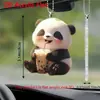 Panda Acrílico Plano Transfronteiriço Novo Pingente de Decoração de Carro Padrão para Pendurar no Carro