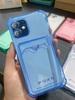 Nueva Funda de Teléfono Integrada de TPU con Ranura para Tarjeta 14 Cuatro Esquinas 13 Anti-Caídas TPU Apple 17 Pro Max Funda Protectora 16 15