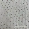 Tela de Algodón Acolchada con Estampado Digital de Rosas en Contraste Bolsa Pequeña Floral para Cosméticos Ropa de Algodón Fresca para Niños Tela