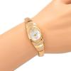 Relógio pulseira redondo pequeno com diamantes da moda estilo coreano feminino, relógio pulseira feminino requintado e elegante, relógio de celebridade online em lote