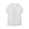 Camisa de Manga Corta con Lunares y Lazo Decorado para Mujer, Estilo Europeo y Americano, Novedad Primavera 2026, Venta al por Mayor 26158