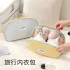 Bolsa de Armazenamento para Roupa Íntima Três em Um Portátil de Viagem Organizador de Roupa Íntima e Meias Essencial de Viagem para Pertences Pessoais
