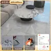 Pegatina de Piso de Plástico PVC Baldosa Brillante Piso de Cemento Colocación Directa Impermeable Engrosado Dormitorio Sala de Estar Felpudo Piso de Cuero