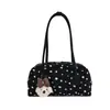 Linda moda de lunares moderna otoño 2026 gran capacidad nueva estilo coreano bolso de hombro bandolera bolso de axila