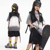 Hip-Hop Street Dance Moda Infantil Roupas terno Meninos Cool Crianças Hiphop Solto Meninas Mostrar Mesa Performance Roupas