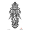 En Stock Venta al por Mayor Pequeños Adhesivos para Tatuajes de Brazo Completo Impermeables Florales para Brazo Cruzados Temu Amazon Tatuajes