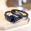 Anel de desejo transfronteiriço novo com zircônia cravejada de quatro garras personalidade simples nicho luxo anel um geração de cabelo