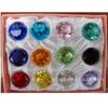 Venta al por mayor de fábrica de adornos decorativos de diamantes de cristal artificial, venta al por mayor de diamantes de cristal, recuerdos de decoración para el hogar