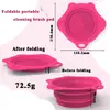 Almohadilla de Limpieza de Silicona, Herramientas de Belleza, Jabón Limpiador de Brochas de Maquillaje, Herramienta Especial para Limpiar Brochas de Maquillaje, Precio Directo de Fábrica