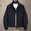 Jaqueta versátil, de alta qualidade, marca moderna, com zíper, cor sólida simples, à prova de vento para atividades ao ar livre, moda para o dia a dia e para o trabalho.