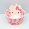 Vajilla de Dibujos Animados Melamina Anti-Caídas Bol para Sopa Imitación Porcelana Bol para Arroz Creativo para Bebés y Niños Hogar Desayuno Bol para Arroz con Forma de Ensalada
