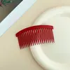 Presilha de Cabelo Fosca da Moda para Mulheres, Pente Grande para Arrumar Cabelos Soltos, Pente de Cabelo, Presilha de Franja, Acessório de Cabelo para a Parte de Trás da Cabeça, Grampo de Cabelo