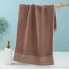 Toalha de Rosto Absorvente Grossa de Algodão Puro para Uso Doméstico, Macia e Amiga da Pele, Estilo Casal Adulto, Toalha de Rosto 100% Algodão, Atacado para Exportação