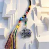 Estilo étnico chino joyería de aleación elefante auspicioso colgante de llavero para hombres y mujeres pequeño accesorio decoración venta al por mayor