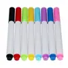 Marcadores para Pizarra Blancos al por Mayor, Plumas para Garabatear Borrables, Marcadores Pequeños de 8 Colores en Bolsa Opp, Marcadores Fáciles de Borrar, Marcadores de Papelería