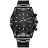 2025Reloj de Cuarzo Popular Simple y Elegante para Hombre Esfera Grande Luminoso Reloj para Hombre Entrega Directa del Fabricante