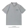 Camisa Polo de Hombre 2026 Manga Corta Verano Nueva Moda Marca Solapa Camiseta Casual Niños Manga Media Camiseta Base Superior
