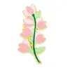 Broche distintivo exquisito color dopamina forma de flor sentido avanzado nicho divertido todo partido pin para ropa sombrero