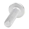 Tornillos de acero al carbono niquelado de cabeza plana grande con hexágono interior, pernos grandes de cabeza abombada y cabeza redonda, tornillos de cabeza de hongo con tapa grande M4/M5/M6