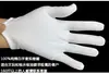 Guantes Blancos de Protección Laboral de Etiqueta para el Trabajo Guantes Finos de Algodón Puro para Jugar Guantes Blancos de Trabajo Acolchados Finos para Joyería