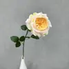 Flor artificial Austin individual estilo Ins, arranjo de mesa popular, decoração suave de luxo leve, flor artificial com toque de alta qualidade para casamentos