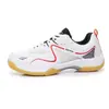 Zapatos Profesionales de Tenis de Mesa para Hombres y Mujeres, Superficie de Malla Transpirable, Suela de Goma Antideslizante, Zapatillas de Entrenamiento