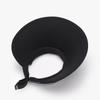 Sombrero Gorra de Hielo de Seda de Doble Capa para Mujer, Ocio al Aire Libre Viajes, Ala Ancha, Protección UV, Transpirable, Sombrero de Sol Versátil