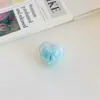 Chen Ming Acrílico Cor Sólida Arco-Íris Bicolor Laço Coração Formato de Coração Contas Soltas Artesanal DIY Corrente de Celular Pulseira Acessórios de Cabelo