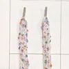 Cadarços de Pelúcia Largos de 13mm Adequados para Tênis Air Force Branco, Disponíveis em Cinza, Rosa e Branco, Cadarços de Pelúcia Planos Fofos