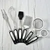 Atacado de fábrica utensílios de cozinha de aço inoxidável conjunto de 13 peças gadget de cozinha multiuso ralador batedor de ovos atacado