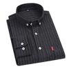Camisa Casual de Manga Larga con Rayas de Fuego para Hombre Dongyu, Primavera y Verano, Cuello Camisero, Cárdigan para Hombre en Stock, Venta al por Mayor