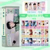 40 Marcapáginas Láser de Anime Set Dos en Uno con Liu Yuning, Bai Lu y Song Yuqi Marcapáginas Tipo Boleto Láser 40
