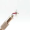 Producción y venta al por mayor ojo de plata pluma mosquito LF432 atado de plumas Luya pesca con mosca señuelo señuelo artificial mosca atado de mosca
