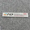 Para KIA KIA Coche Metal Logo de Coche Pegatina de Coche Estéreo Metal Aluminio Pegatina Decorativa Venta Caliente Stock Mayorista