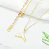 Colar feminino cauda de sereia concha marinha maré coreana temperamento peixe que você encontra rede de pesca temperamento corrente de clavícula joia estilo vento frio