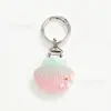 Venta Directa de Fábrica Llavero de Concha Degradada Colgante Creativo Luminoso Estilo Océano Encanto para Bolso de Niña Estilo Pareja