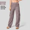Jeans Cargo Sueltos de Cintura Alta para Mujer, Estilo Nuevo Europeo y Americano, Adelgazantes, Levanta Glúteos, Transpirables, Adecuados para Uso al Aire Libre, Pantalones Casuales de Tallas Grandes