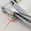 Soporte de Sierra Engrosado para Corte de Aluminio, Soporte de Apoyo para Material Largo de Altura Ajustable, Portátil, Tamaño Ajustable