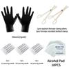 Transfronterizo Juego de 89 piezas de acero inoxidable para ceja, uña, labio, piercing de nariz, barra herradura, piercing para ombligo Amazon AliExpress