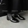 Couro Lavado de Alta Resistência~Sapatos Loafer Versáteis para Mulheres, Novo Estilo Britânico Vintage Outono 2026