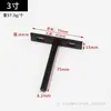 Soporte Oculto de Pared Soporte para Estante Flotante Blanco Soporte Recto para Estante Accesorios de Ferretería para Pared
