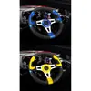 Volante de modificación de coche, volante personalizado de go-kart, volante universal de carreras para videojuegos de 13 pulgadas