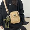 Moda Masculina Cool Neutro Celular Satchel New Ins Estilo Coreano Estilo Casual Shoulder Crossbody Bag Bolsa de Mudança Pequena para Mulheres