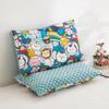 Almohada Calmante de Terciopelo de Guisante de Algodón para Jardín de Infancia Funda de Almohada Infantil Desmontable y Lavable Altura Ajustable