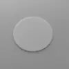 Carcasa de Pantalla para Lámpara Foco Hoja Difusora de Luz LED Panel Cubierta Acrílica para Foco de Techo Panel Transmisor de Luz Difusor de Luz Suave